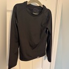 Patagonia Kids  Capilene Midweight Crew Base Layer Shirt Black Extra Small Xs
