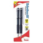 Pentel Twist-erase Iii Mechanical Pencil   0 9mm   Assorted Barrel Colors With 2