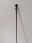 Vintage Brass Fire Poker 29  Long Fireplace Decorative 
