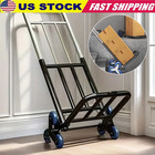 Stair Climbing Cart Heavy Duty Folding Hand Truck Dolly 460 Lbs 6 Wheels   Ropes