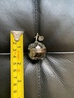 Vintage Swarovski Crystal Apple Photo Frame Mirror W  Gold Tone Trim 1 3 4 