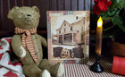 Gorgeous Primitive Vintage Quilt Style Valentine Farmhouse Soft Pink Lights Sign