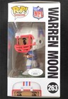 Warren Moon Signed  hof 06  Houston Oilers Funko Pop  263 Autograph   Jsa Coa