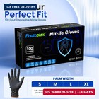 Nitrile Disposable Gloves 5 Mil  Food Grade  Size S-xl