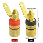 10pcs 4mm Banana Plug Socket Connector Amplifier Speaker Terminal Binding Post