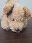12  Gund Plush Puppy Dog Ketch Beige Tan Brown Black  5349