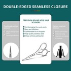 Deou Nose Hair Trimmer - Paris Tower - Inspired Design With Tail Silver
