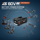 Senix X6 60v Cordless Leaf Blower 810 Cfm Brushless  battery   Charger Included 