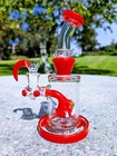 8  Cherry Cyclops Bong With Screen Filter Bowl Premium Quality Water Pipe Hookah