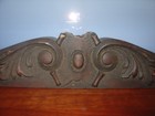 Antique Rj Horner Solid Oak Wood Pediment Salvage 1890s 37 