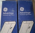 New In Box Lot Of 2 Ge Advantage Fluorescent Light Fixture 24   