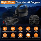 Head Mounted Night Vision Goggles 3d 4k Binoculars Digital Hd Ir Hunting 2025