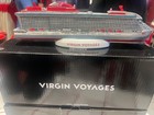 Virgin Voyages Cruise Line Vv Brilliant  Lady Cruise Ship Model New In Box