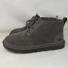 Ugg Neumel Lined Suede Leather Boots Gray Men   s Size 10