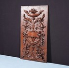 17  Tall French Antique Solid Walnut Wood Highly Carved Panel Salvage