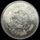 1948 Mo 5 Pesos Ms 30g 0 900 Silver Km 465