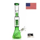 12 5   Hookah Water Smoking Pipe Glass Bong Beaker Bubbler W  Ice Catcher Bongs