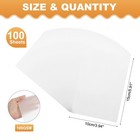 Colored Vellum Paper  100 Sheet White 4  X 6  Printable Vellum Paper
