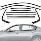 Stainless Steel Window Trim Chrome Delete For Infiniti G35 G37 Q40 Sedan 2007 