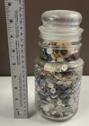 Vintage Jar Of Buttons