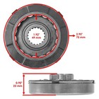 Starter Clutch And Driven Gear W gasket For Suzuki Gsx1300 R Hayabusa 1999-2003