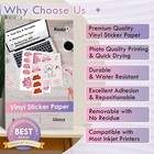 Lot Koala Printable Vinyl Sticker Paper Glossy Waterproof 8 5x11 8 5x14 11x17