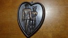 Antique Police  Women Prisoner Brass Plaque Obsolete Brass Plaque   Bx 4 7