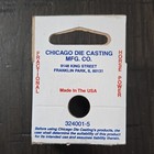 New Chicago Die Cast Pulley 1 5  Dia 1 2    Bore Single V Groove For A Belts 150-a