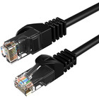 Cat5e Ethernet Patch Cord Lan Network Cable Rj45 Utp 1 5ft     20ft Pack Lot Black