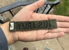  us Army  Military Patch Sew-on Name Tape Od Green 1960s-80s