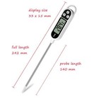 2 Pack Instant Read Digital Meat Thermometer Bbq Grill Smoker For Kitchen Food