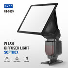 Neewer Flash Diffuser Light Softbox 6  x 5  universal For Canon Nikon Sony Godox