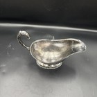 Vintage Silver Plate Gravy Boat Unknown Maker