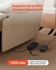 Vevor Battery Pack For Reclining Furniture 2500 Mah 2-pin Recliner Battery Pack