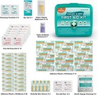 First Aid Kits 6 Boxes Of 70 Items Each - Contains Premium Medical Supplies