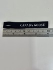 Orignal Canada Goose Zipper Pull  -patch   Sew On -jackets  Gilets