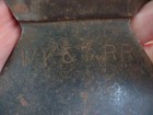 Very Rare 1870 s Missouri Kansas   Texas Railroad Hatchet Stamped Mk t Rr