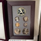 1992-s Us Mint Prestige Proof Set - Silver Dollar 7 Coins   W box   Coa