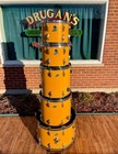 Rare 1970s Ludwig Drum Set Yellow Cortex 24 13 14 16 18