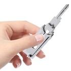 Key Decoder 2 In 1 Portable Lock Picking Set Hook And Pickup Tool Kit Ergonomic