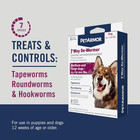 Dog De-wormer 7-way Chewables Large Dogs - Tapeworm Roundworm Control Over 25lbs