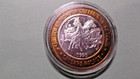 1991 Rare- Limited Edition  10 Dollar Gaming Token   999 Silver  caesars Palace 