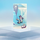 2026 Milano Cortina Winter Olympic Official Mascot Tina Ice Hockey Pin Badge