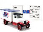 Ertl Truck   Lucite Plaque 1995 Us Industries Goldman Sachs Financial Deal Toy
