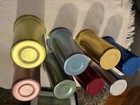 Mint Vintage Zephyr Ware Anodized Aluminum Tumblers Set Of 8 Louisville Ky Cups