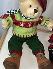 2003 Avon Animated Teddy Bear Couple Vintage  they Don   t Sing Anymore  Christmas