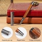  locked A5 Leather Journal     260 Pages  Refillable Diary W  Pen   Gift Box  Blac