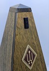 Vintage 1982 Wittner Maelzel 813m Metronome With Bell Poplar Walnut West Germany