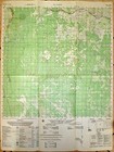 6232 Iii - Map - Ta Dath - Tay Ninh Border - 1965 Rare - Cambodia   Vietnam War