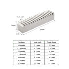 1 1 5 2-3 Modulus Spur Gear Racks For Cnc Linear Motion Length 500mm 45  Steel